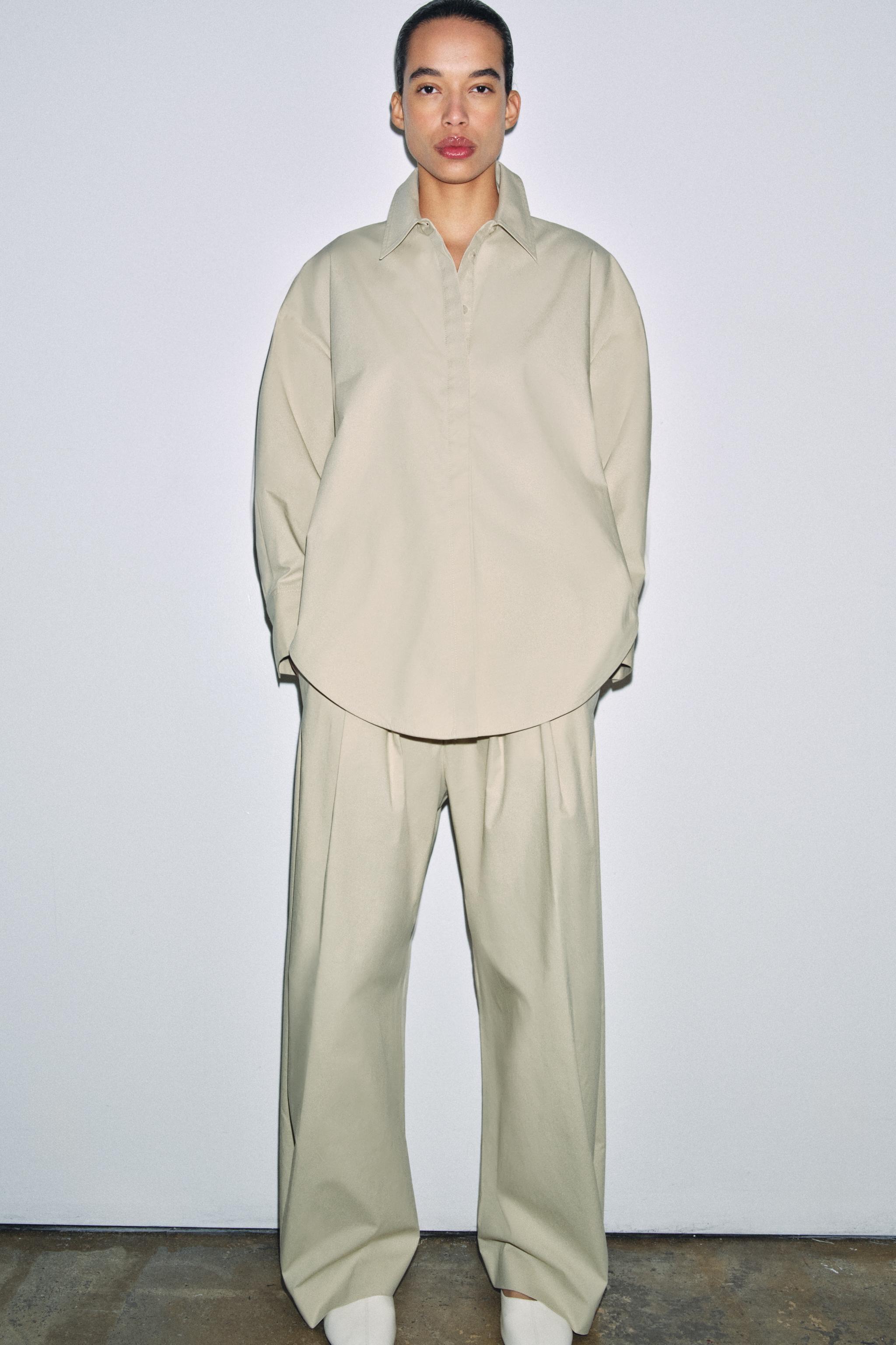 ZW COLLECTION LIMITED EDITION PLEATED PANTS